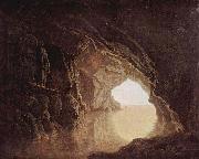 Hohle am Abend, Joseph wright of derby